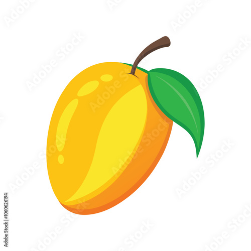 Mango Clip Art Vector Illustration