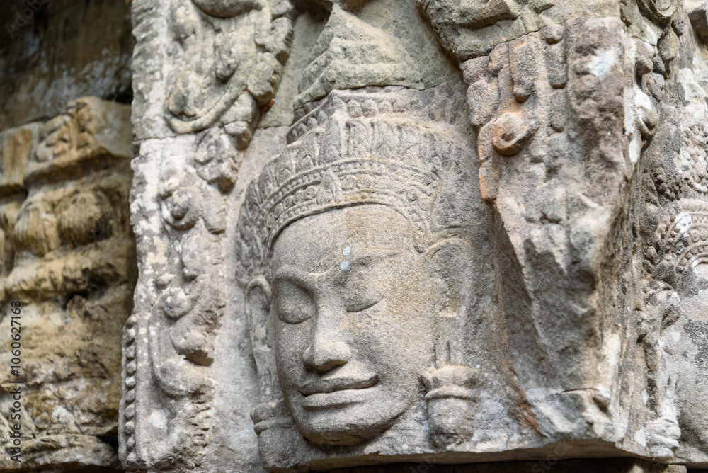 Preah Khan temple, Siem Reap, Cambodia. Preah Khan temple, Siem Reap, Cambodia.