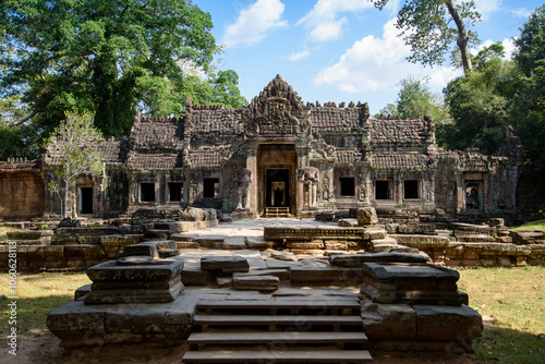 Preah Khan temple, Siem Reap, Cambodia. photo