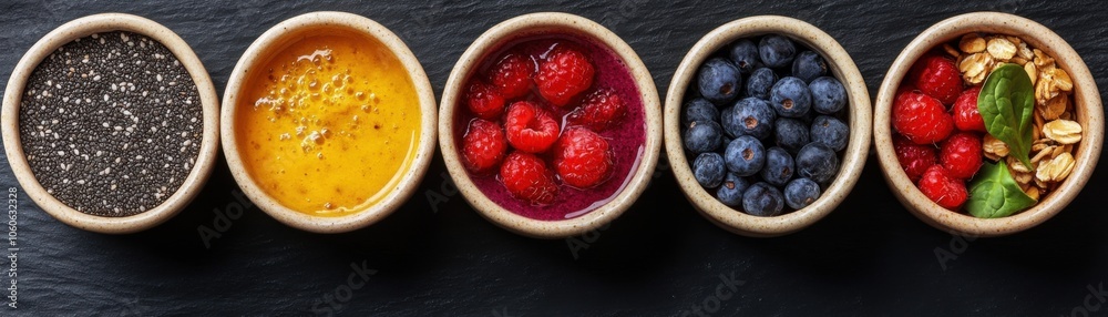 Delicious and Healthy Smoothie Bowls Spinach, Superfoods, and Digestive Health Boosters These vibrant and colorful bowls are packed with vitamins and antioxidants, making them the perfect way to