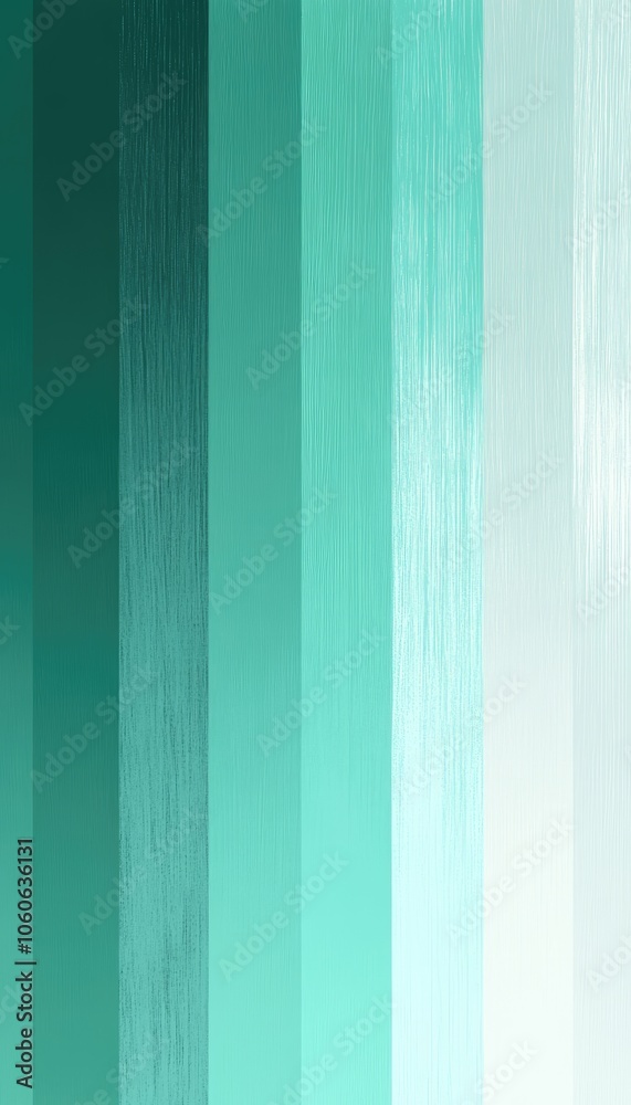 Obraz premium Mint green to teal gradient with subtle grain texture, perfect for fresh, modern design projects