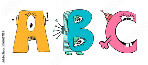 Ilustração Vetorial caricatura, animais, vector, ilustração, cômico, bonito, dragão, divertimento, natureza, caracter, arte, isolado, feliz, gatinho, comediante, animal de estimação, desenho, símbolo,