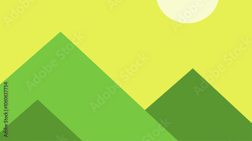 Ilustração Vetorial papel, vector, design, ilustração, ícon, pirâmide, comércio, em branco, amarelo, verde, triangulo, nota, arte, 3d, bandeira, símbolo, assinar, laranja, forma, modelo, web, faísca, 