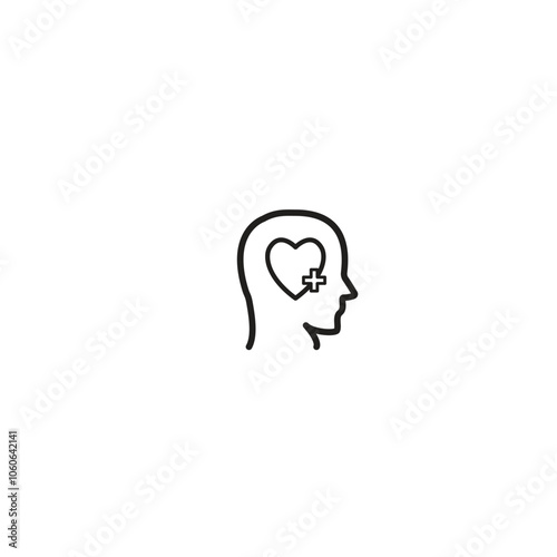 Health icon, wellnes icon, Outline icon collection. Vector