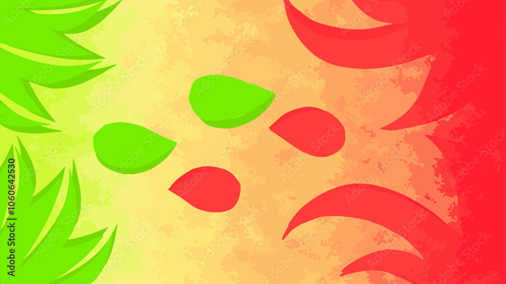 Ilustração Vetorial modelo, flor, vector, design, ilustração, floral, arte, folha, natureza, cor, verão, primavera, papel de parede, condecoração, textura, amarelo, colorido, laranja, inconsútil, ícon