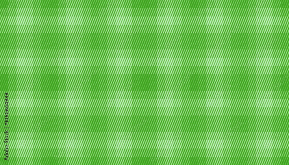Green checkered fabric stitch texture