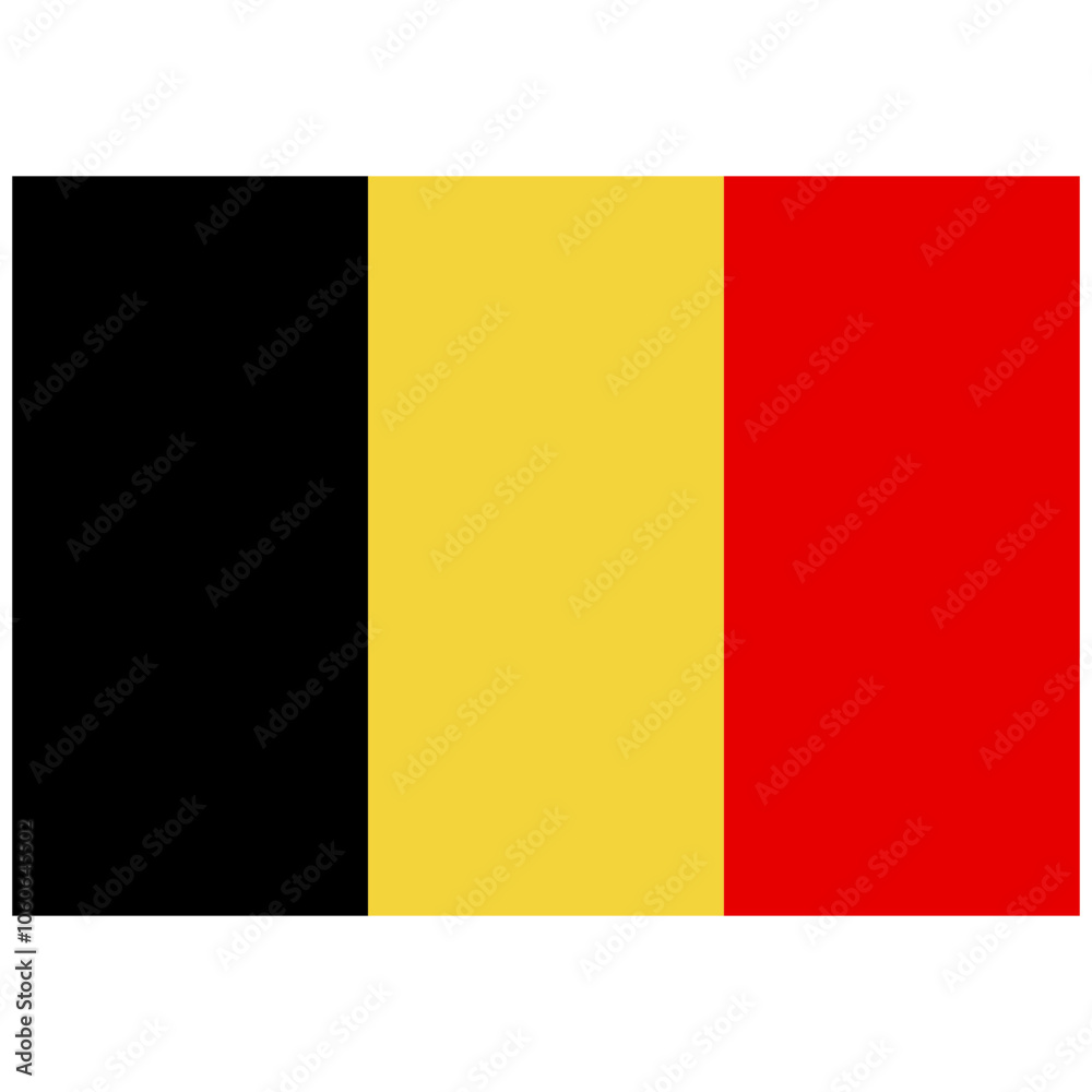 Fototapeta premium belgium flag icon