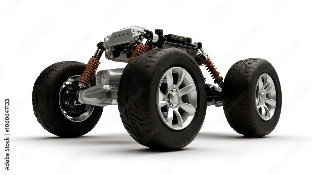 An innovative suspension system for vehicles, featuring sophisticated technology and ergonomic design, demonstrating advancements in automotive engineering and dynamics. An innovative suspension system for vehicles, featuring sophisticated technology and ergonomic design, demonstrating advancements in automotive engineering and dynamics.