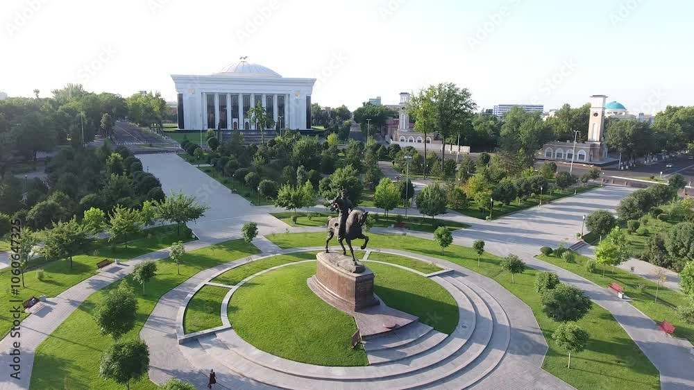 Statue of Amirtemur, Tashkent city Statue of Amirtemur, Tashkent city
