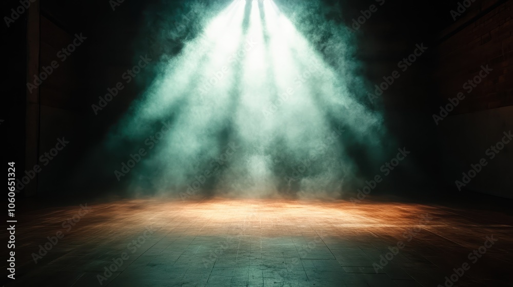 A lone beam of light pierces a smoky, atmospheric room, casting an enigmatic and dramatic aura that adds to the suspense and mystery of the enclosed space. A lone beam of light pierces a smoky, atmospheric room, casting an enigmatic and dramatic aura that adds to the suspense and mystery of the enclosed space.