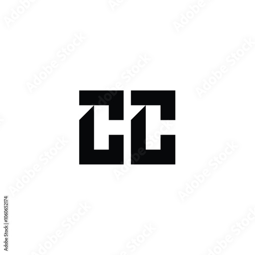 CC monogram logo design letter text name symbol monochrome logotype alphabet character simple logo