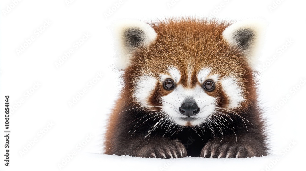 Obraz premium Adorable Red Panda Cub