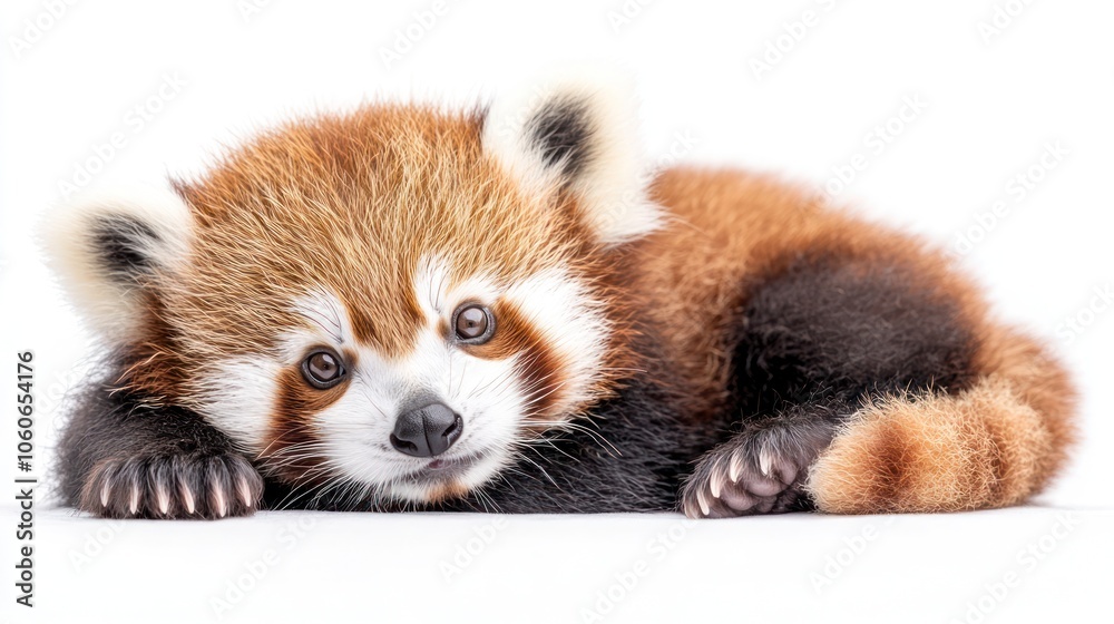 Adorable Red Panda Cub