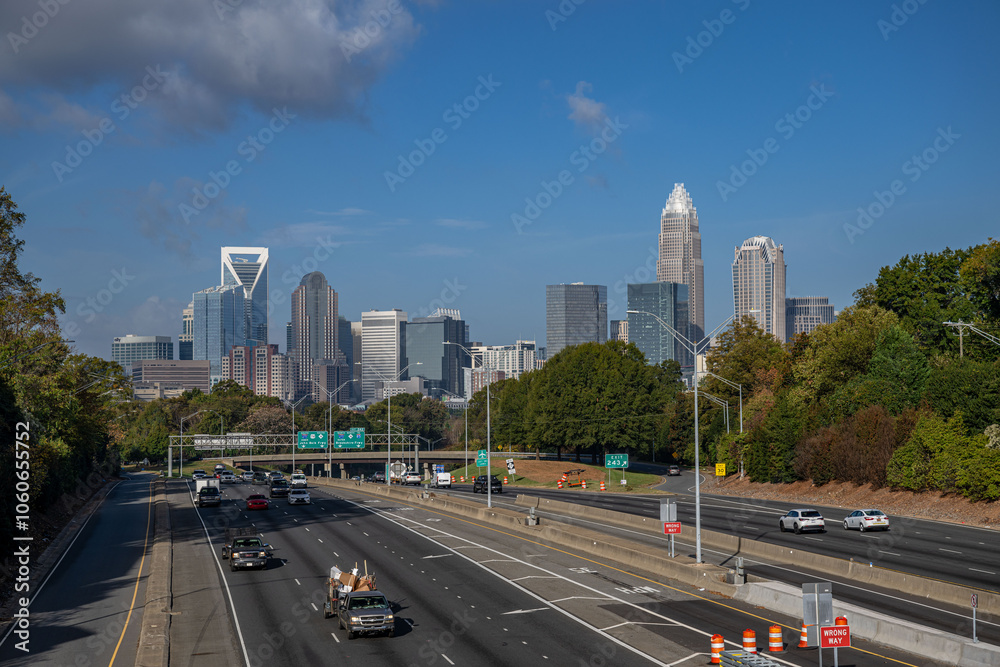 Fototapeta premium charlotte, north carolina