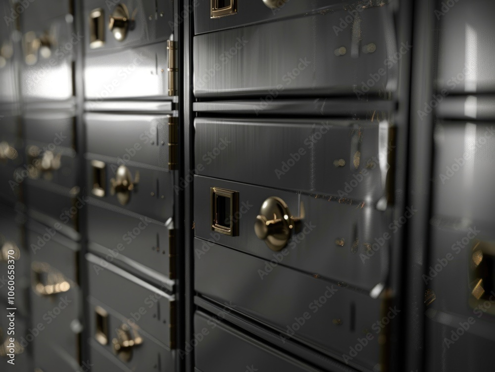 Bank Vault Interior