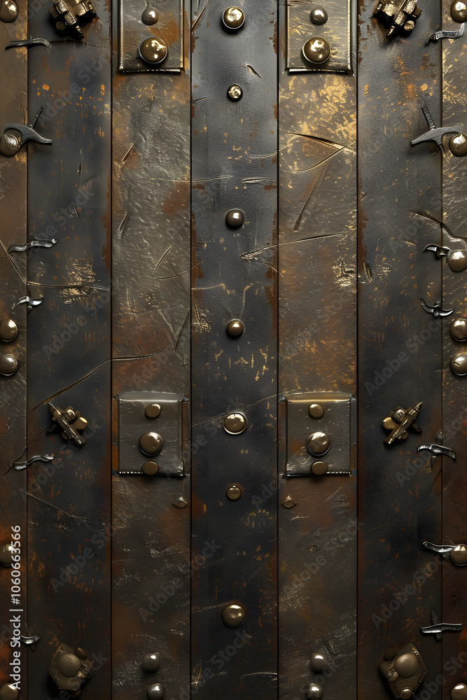 Fototapeta premium old metal door