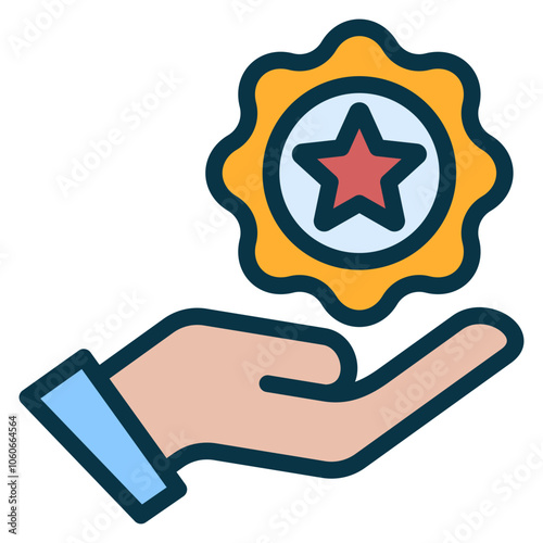 Prestige Outline Color Icon