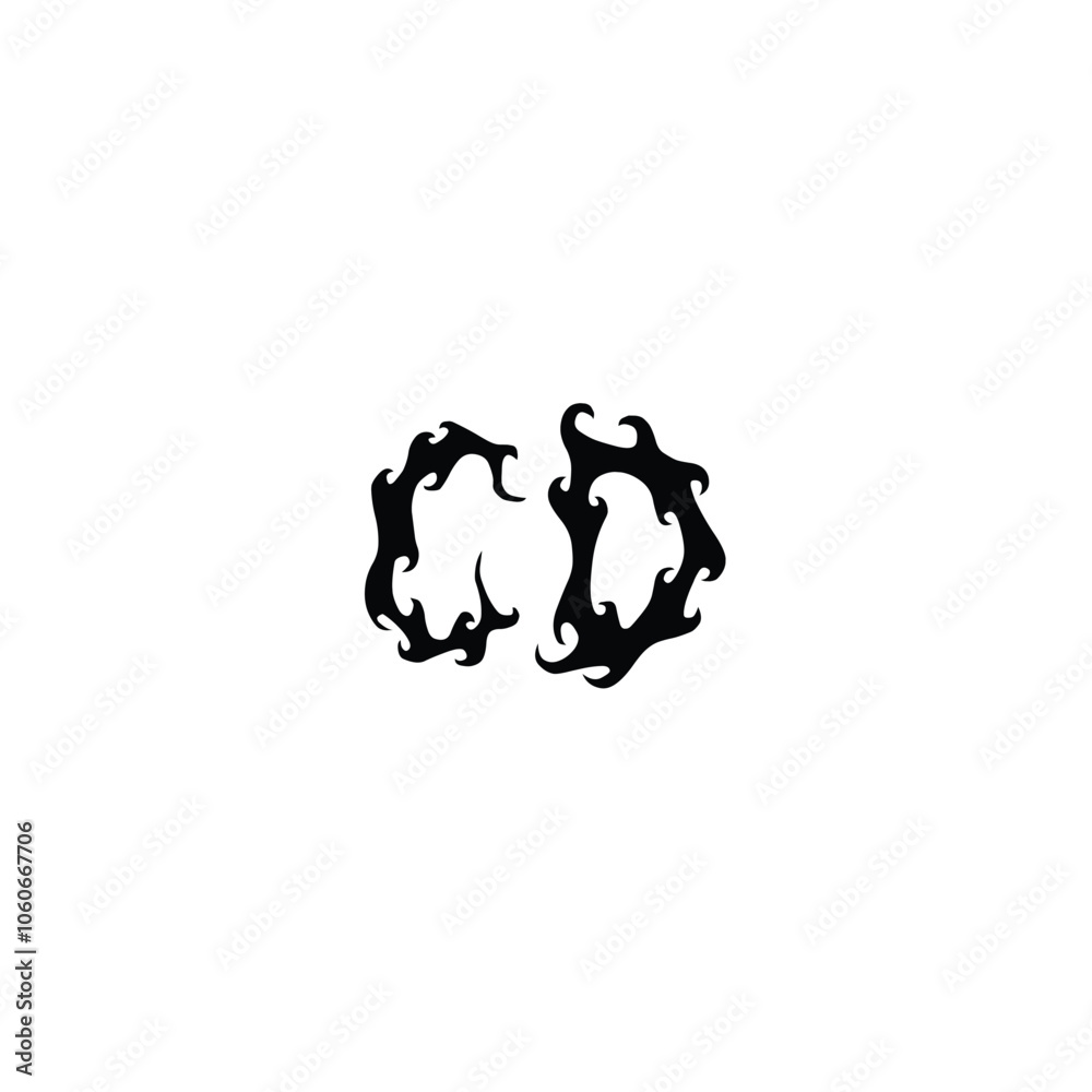 CD monogram logo design letter text name symbol monochrome logotype alphabet character simple logo CD monogram logo design letter text name symbol monochrome logotype alphabet character simple logo