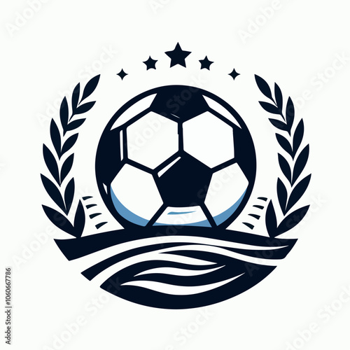 soccer logo illustration