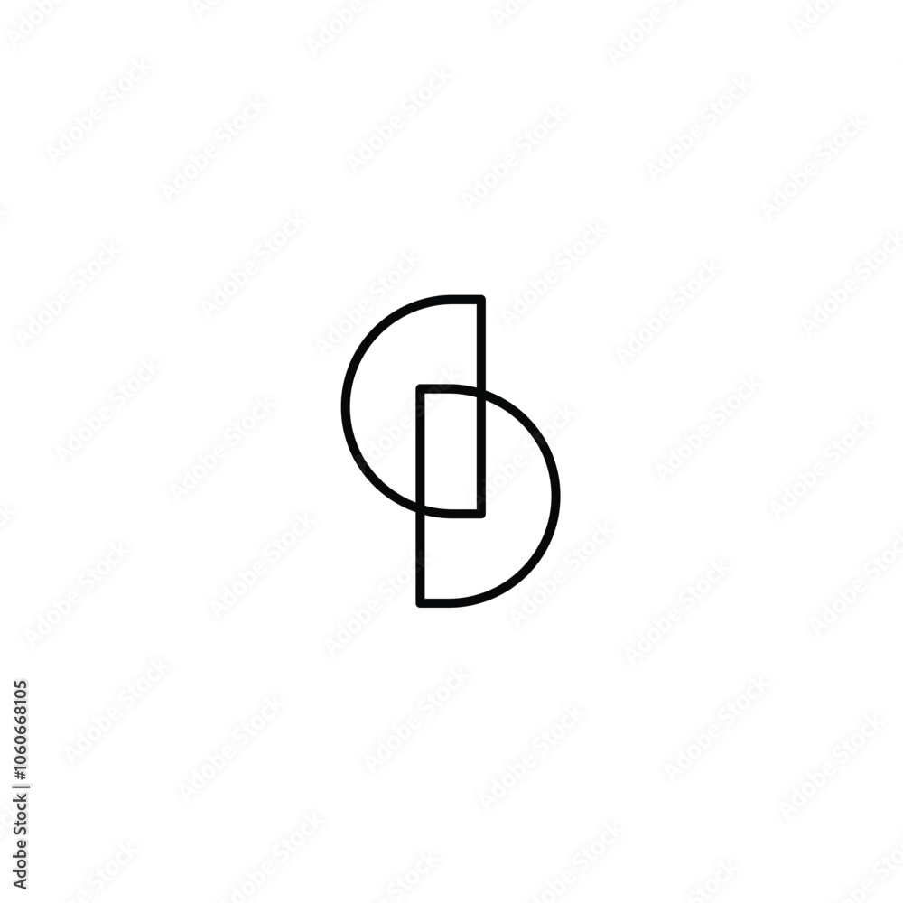 CD monogram logo design letter text name symbol monochrome logotype alphabet character simple logo