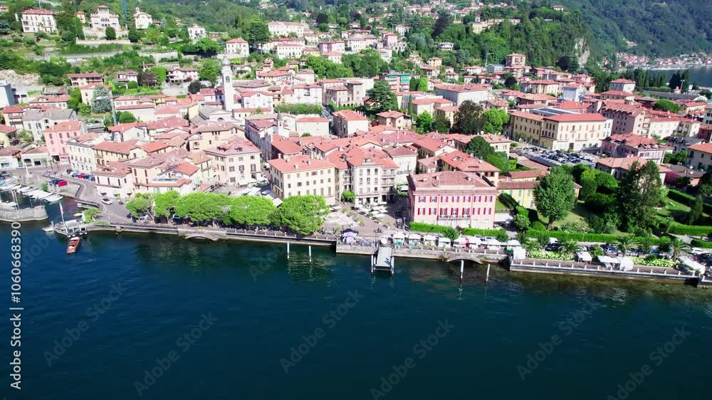 Menaggio Lake Como Italy 20.08.2024. drone footage 4k Dlog Rec.709. Pro Res Menaggio Lake Como Italy 20.08.2024. drone footage 4k Dlog Rec.709. Pro Res