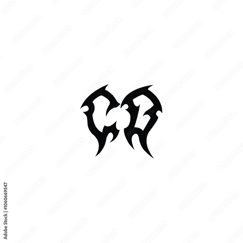 CD monogram logo design letter text name symbol monochrome logotype alphabet character simple logo