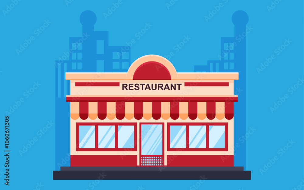 Obraz premium restaurant vector design