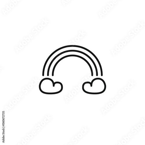 Weather icon, Meteorology icon, Outline icons set isolated on white background flat vector illustration