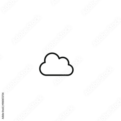 Weather icon, Meteorology icon, Outline icons set isolated on white background flat vector illustration