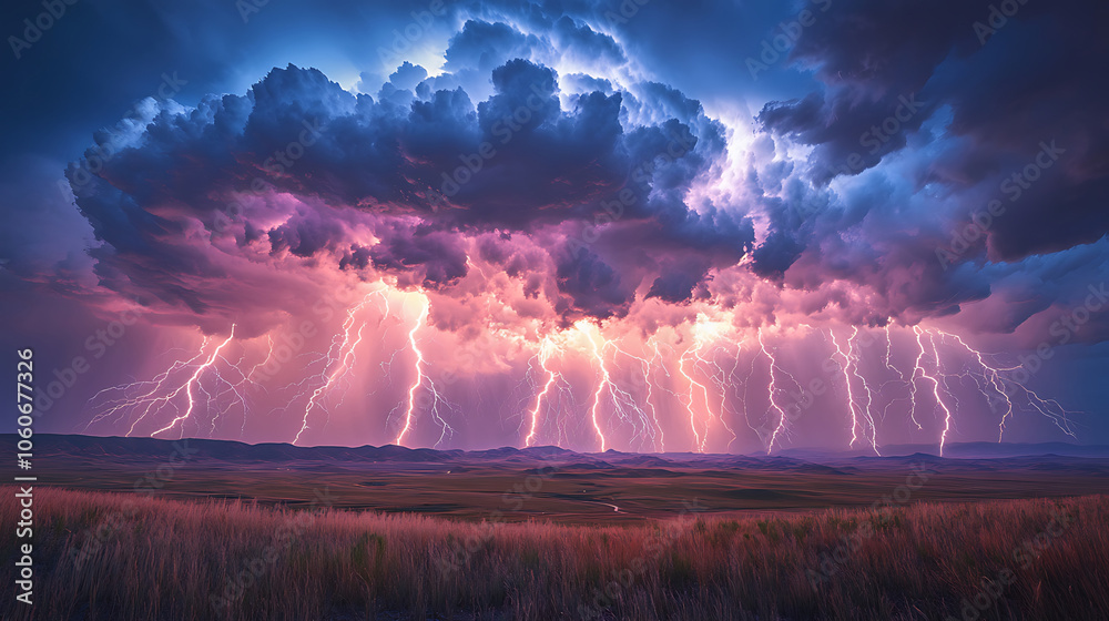 Fototapeta premium thunderstorm
