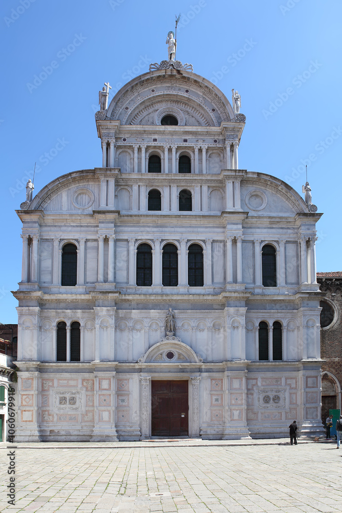 Obraz premium The Church of San Zaccaria. Built between 1444 and 1515. The church is dedicated to Zacharias, father of St John the Baptist.