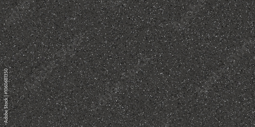 Terrazzo floor seamless pattern. texture of classic italian style, Beautiful black terrazzo stone texture background, surface of terrazzo floor texture abstract background, asphalt texture seamless.	