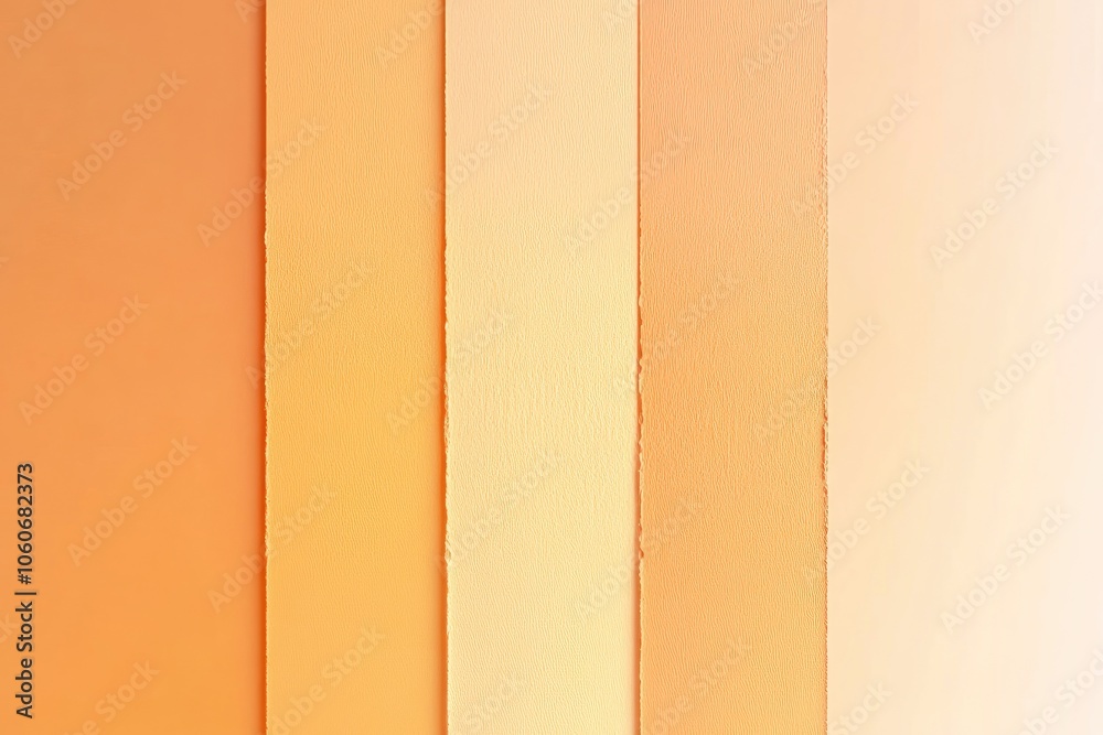 Fototapeta premium Pale yellow to light orange gradient with a faint grain overlay, ideal for soft and cheerful themes