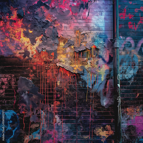graffiti on wall