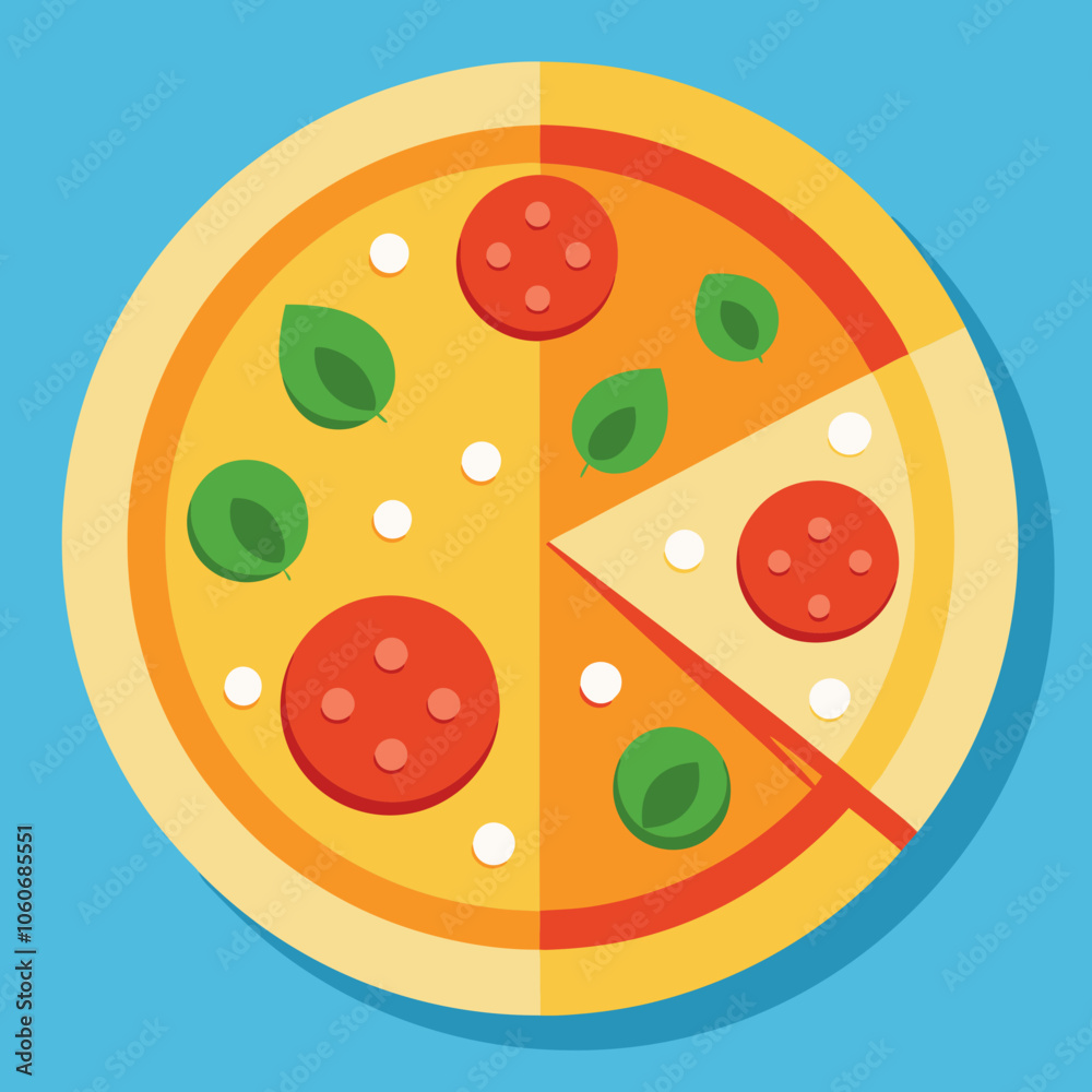 pizza with salami and cheese pizza with salami and cheese
