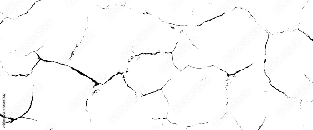 Vector grunge style cracked texture with cracked pattern for abstract background.
Vector grunge style cracked texture with cracked pattern for abstract background.