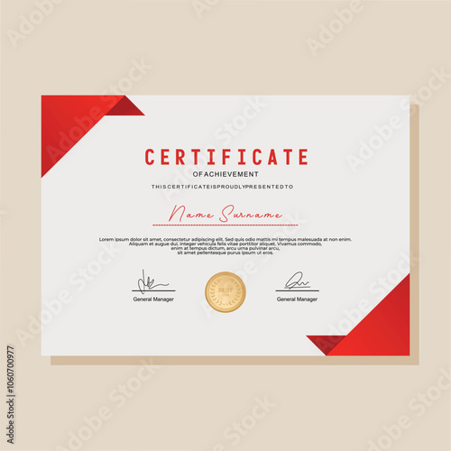 best quality modern certificate design