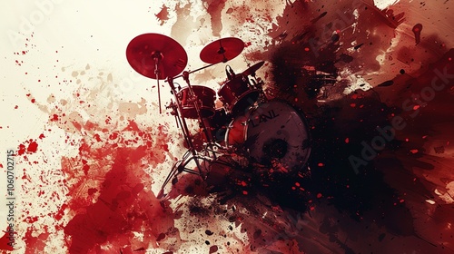 blood cells flowing through a glass