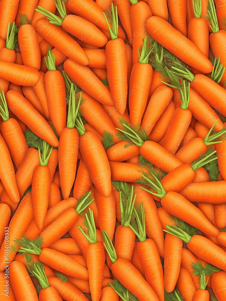 A seamless background image with lots of carrots photorealistic A seamless background image with lots of carrots photorealistic
