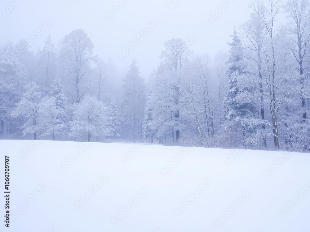 A stunning winter wallpaper featuring a snow-covered forest with bare trees and a serene atmosphere, cold, trees A stunning winter wallpaper featuring a snow-covered forest with bare trees and a serene atmosphere, cold, trees