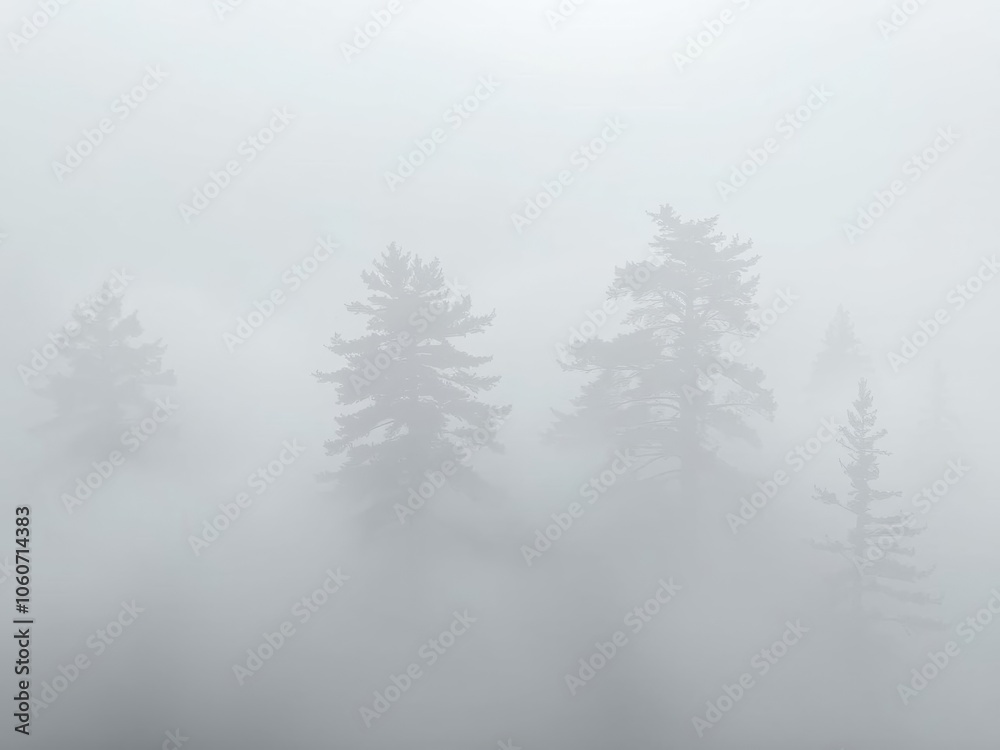custom made wallpaper toronto digitalA serene and dreamy foggy landscape perfect for wallpaper, landscape, background