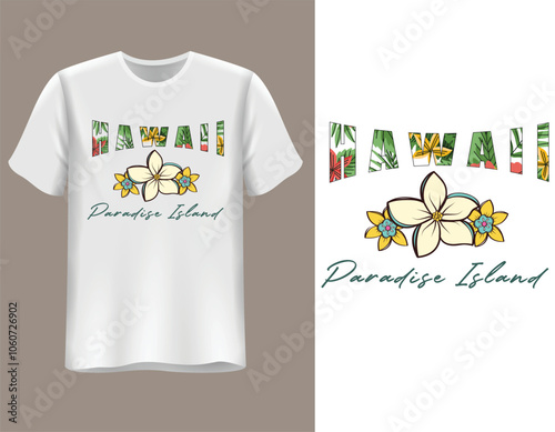 Hawaii T shirt design
