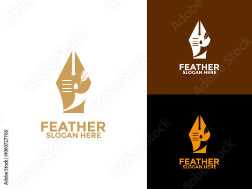 Creative Pen logo design template