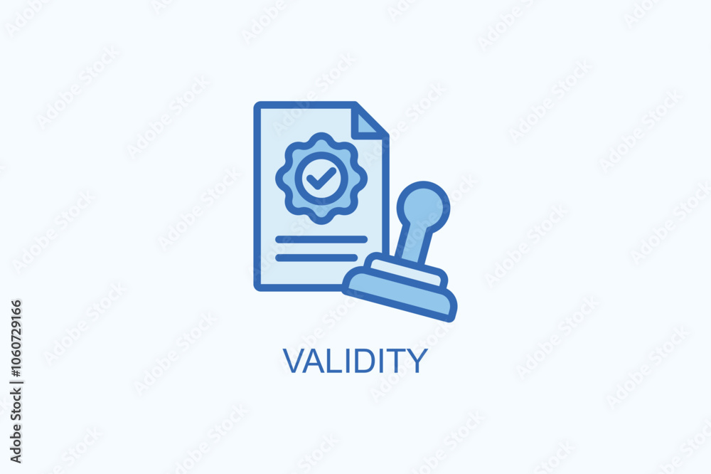 Validity vector or logo sign symbol illustration Validity vector or logo sign symbol illustration