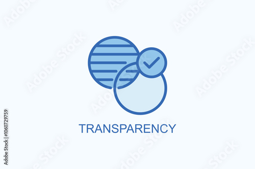 Transparency vector  or logo sign symbol illustration