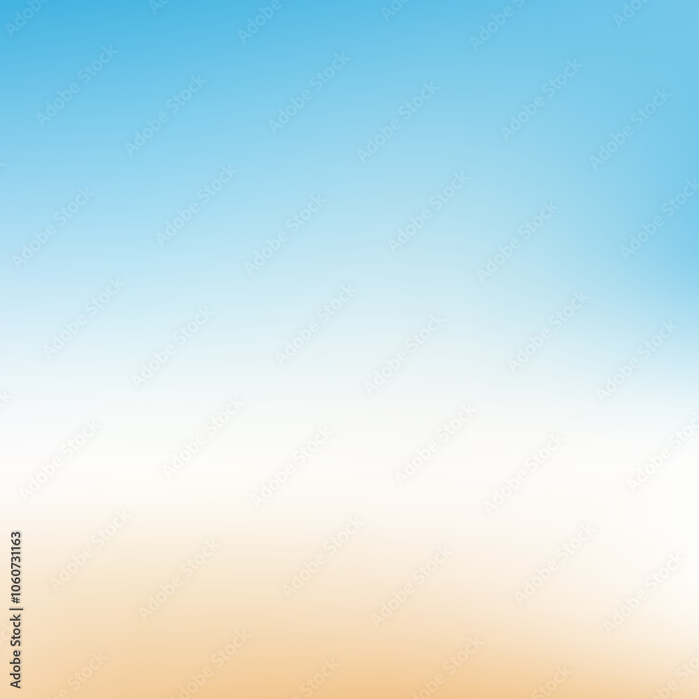 Naklejka premium Coast sea beach and blue sky background