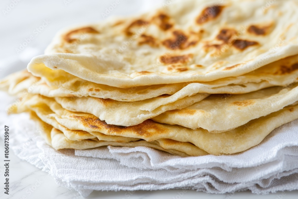 stack of pita bread stack of pita bread