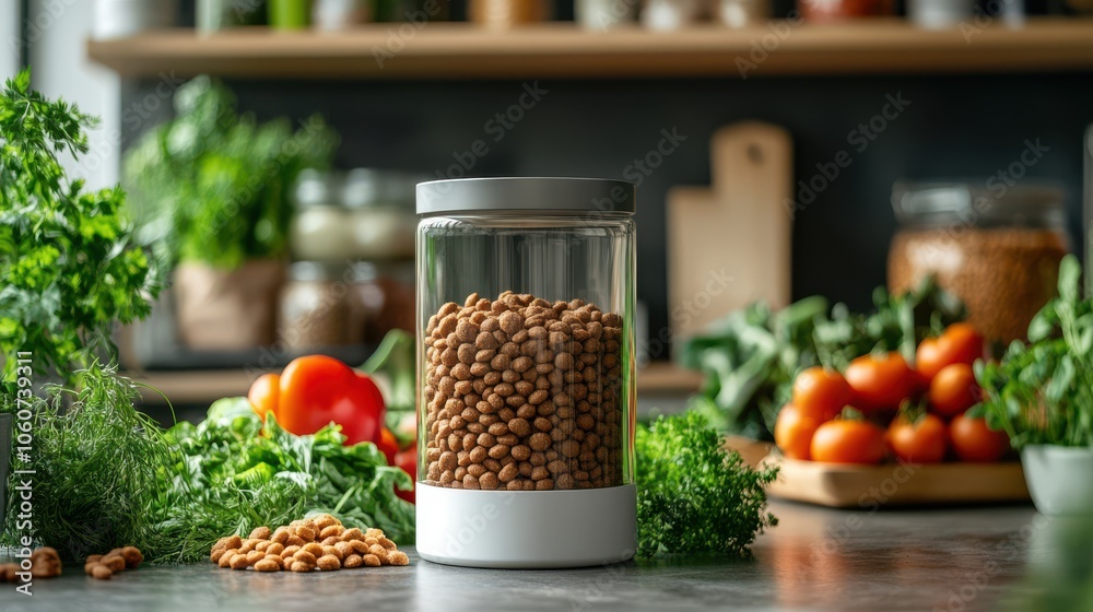 Store your nuts in a stylish glass jar Store your nuts in a stylish glass jar