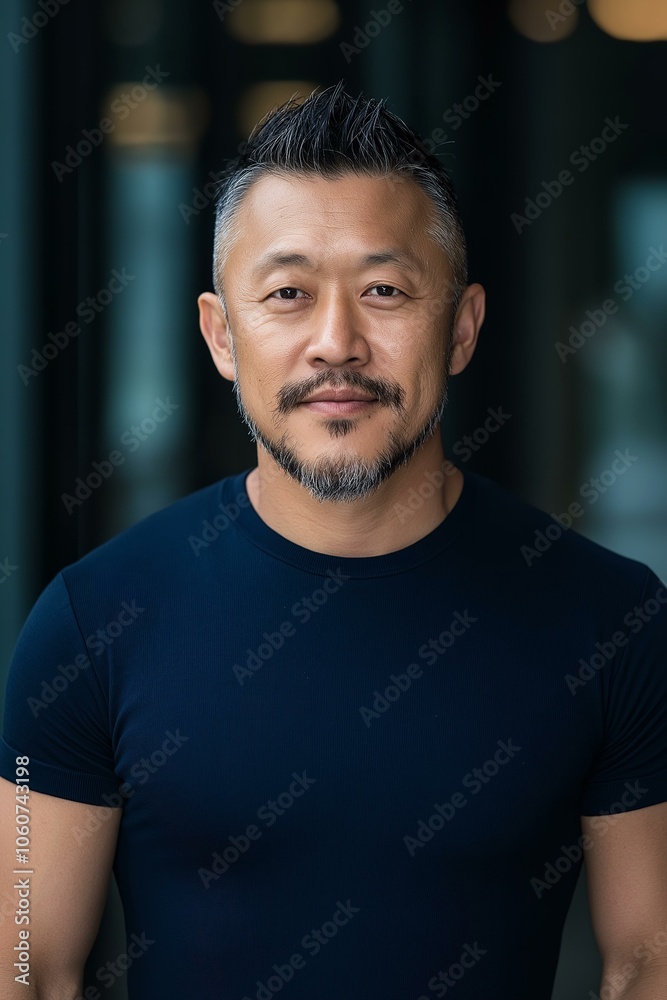 Portrait of Asian Man: Confident and Professional Portrait of Asian Man: Confident and Professional