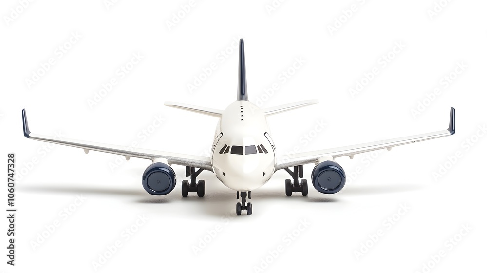 Detailed Photographic Capture of Aircraft Engine against White Background Detailed Photographic Capture of Aircraft Engine against White Background
